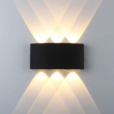 LED Decorative waterproof wall light with aluminium