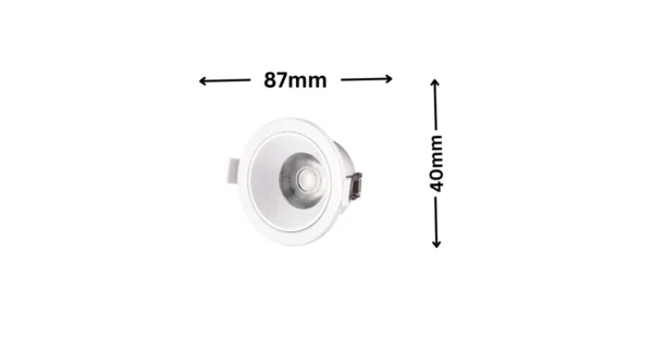 K.ray Lighting Down Light 8W COB With Frame