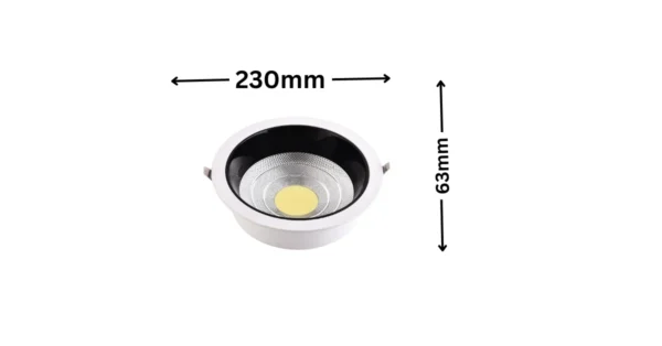 K.ray Lighting Down Light 30W COB With Frame