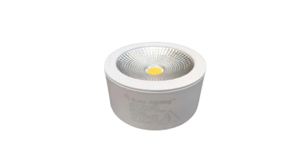 K.ray Mounted 18W LED Down Light Cylinder White